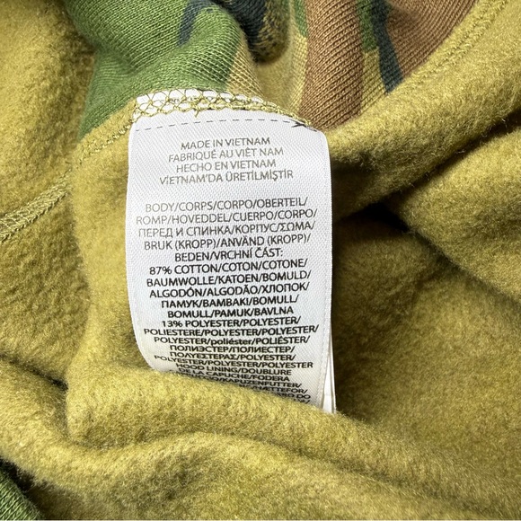 Polo by Ralph Lauren Men’s Big and Tall Green Camouflage Hoodie - Picture 5 of 5